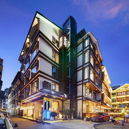 張家界武陵源北岸輕奢客棧 森林公園店 Hotell Zhangjiajie Eksteriør bilde