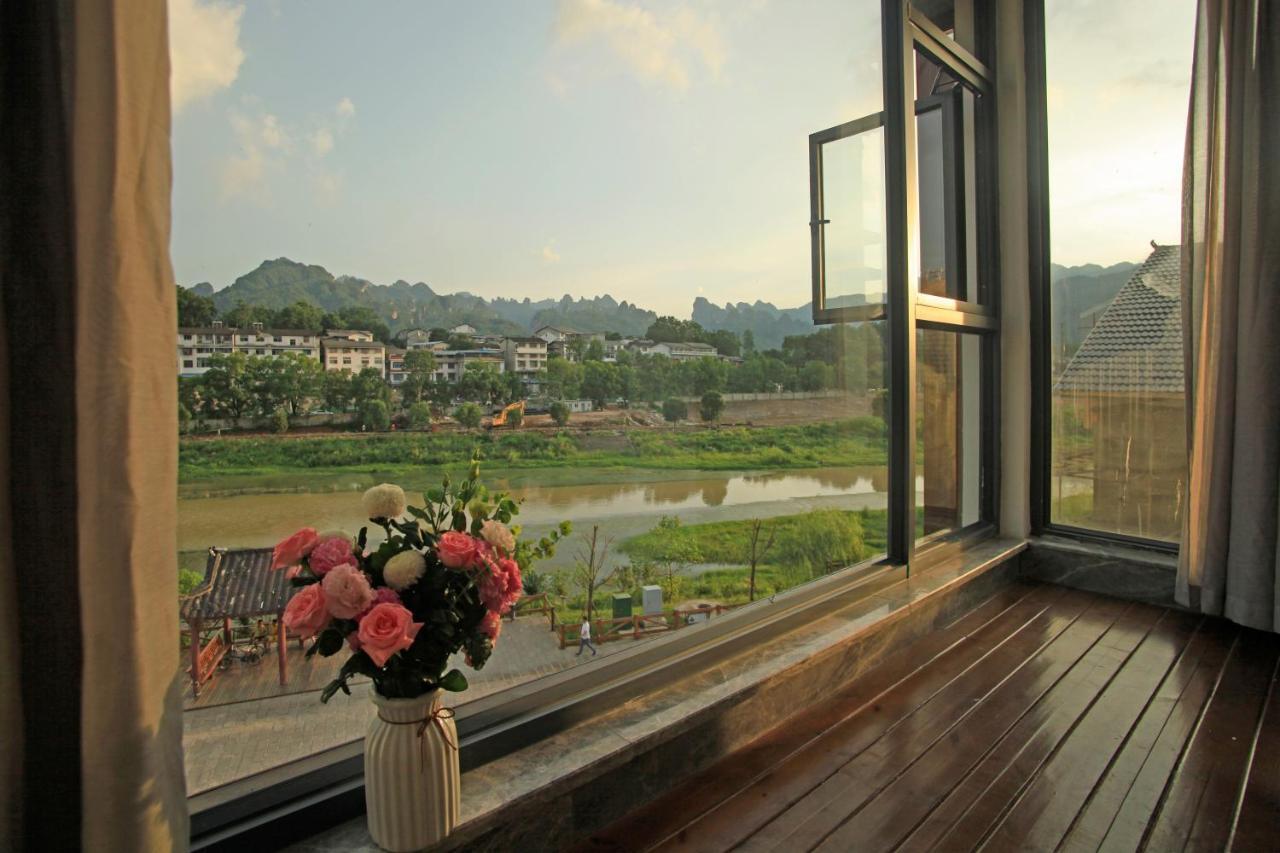 張家界武陵源北岸輕奢客棧 森林公園店 Hotell Zhangjiajie Eksteriør bilde